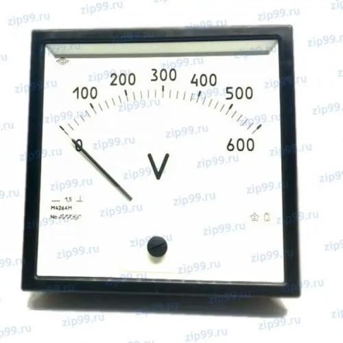 М4264М В 400 1,5 В ОО 120х120мм Вольтметр постоянного тока УТ-00001210
