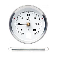 БТ-30.010(0...60)°С.2,5  ТРУБНЫЙ крепление-пружина УТ000000829