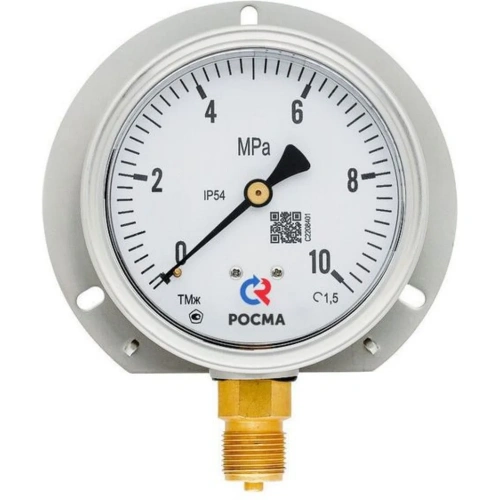 ТМВ-520РКТ.00(-0,1+0,15)MPa.Ф.M20х1,5.1,0 Зад. Фланец УТ-00000464