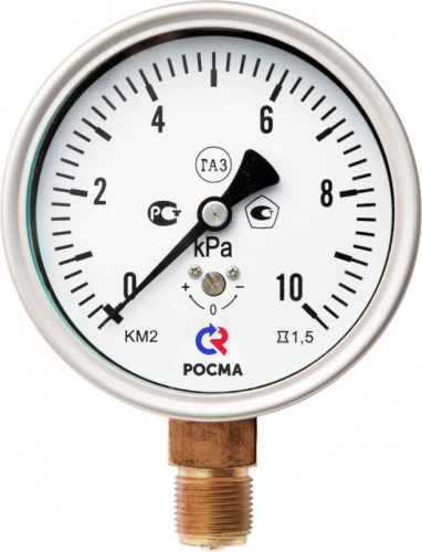 КМ-22Р +25 kPа.М20х1,5.1,5 Напоромер УТ000000953