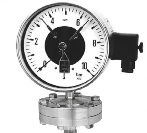 RCh Oe 160-3 0,6 MPa M21 G1/2" + MDM7210v PN40 ЭКМ СИЛИКОН + разделитель УТ000004810